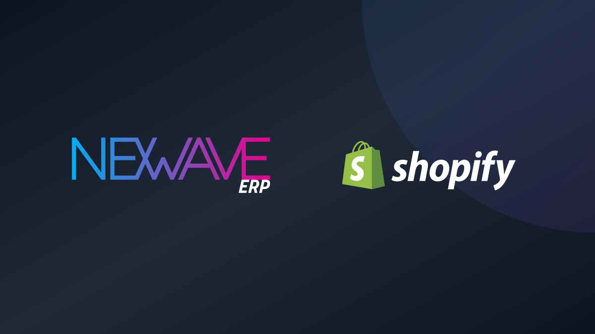NexWave and Shopify logos